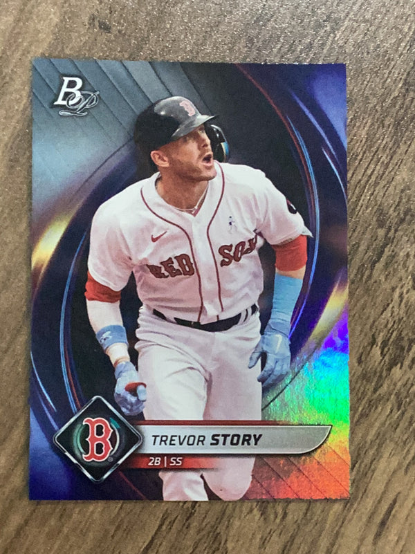 Trevor Story Boston Red Sox MLB 2022 Bowman Platinum 44 