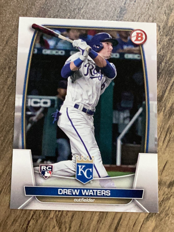 Drew Waters Kansas City Royals MLB 2023 Bowman 5 RC