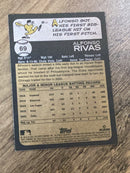 Alfonso Rivas Chicago Cubs MLB 2022 Topps Heritage 69 RC Topps