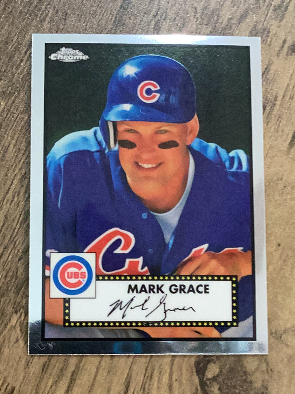 Mark Grace Chicago Cubs MLB 2021 Topps Chrome Platinum Anniversary 547 