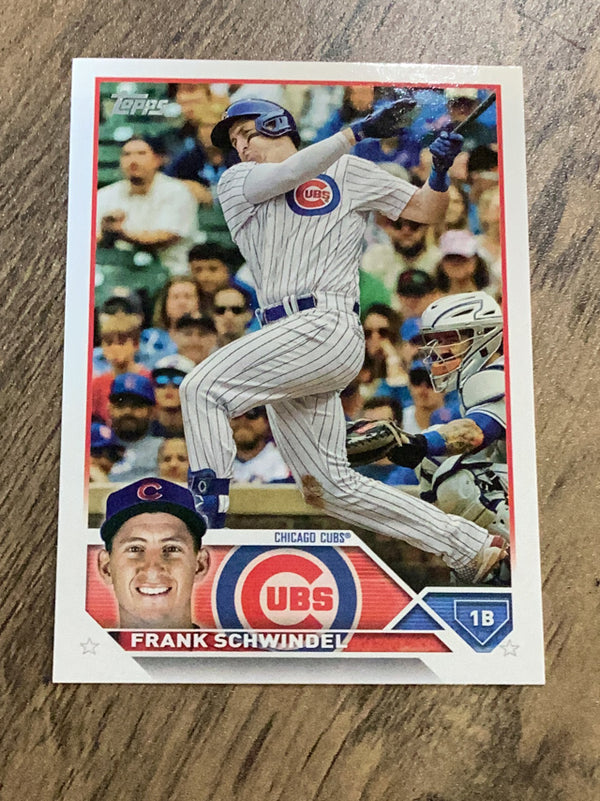 Frank Schwindel Chicago Cubs MLB 2023 Topps 249 