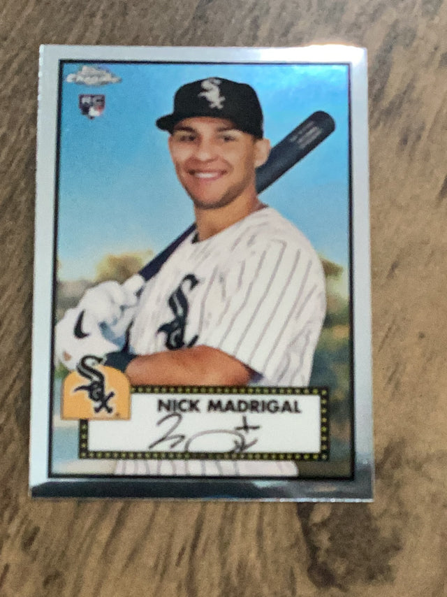 Nick Madrigal Chicago White Sox MLB 2021 Topps Chrome Platinum Anniversary 20 RC