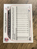 Andrelton Simmons Minnesota Twins MLB 2022 Topps 306 Topps