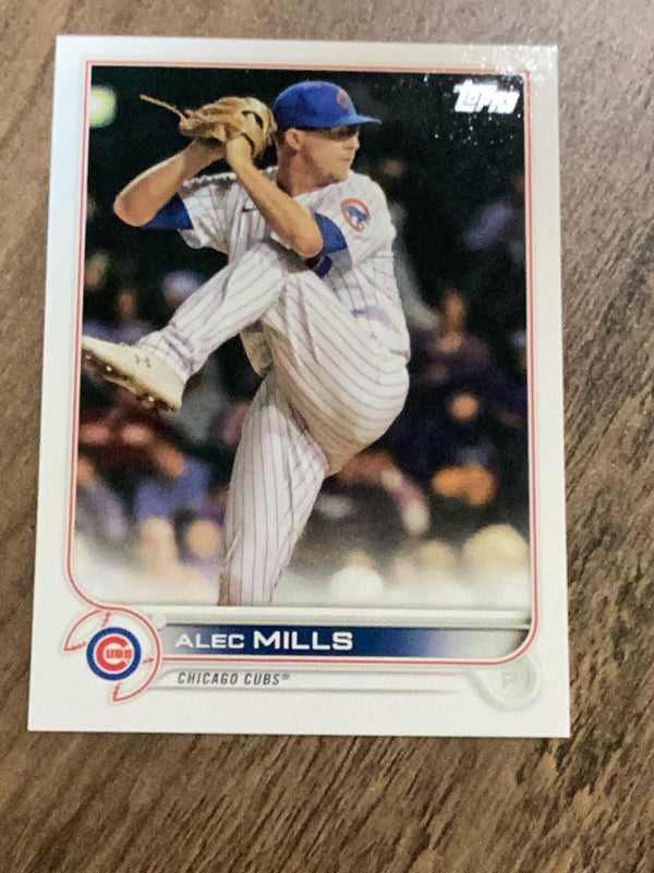 Alec Mills Chicago Cubs MLB 2022 Topps 474 