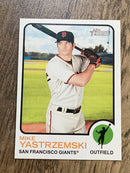 Mike Yastrzemski San Francisco Giants MLB 2022 Topps Heritage 11 