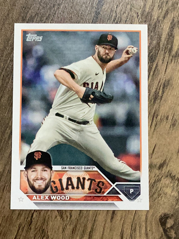Alex Wood San Francisco Giants MLB 2023 Topps 304 