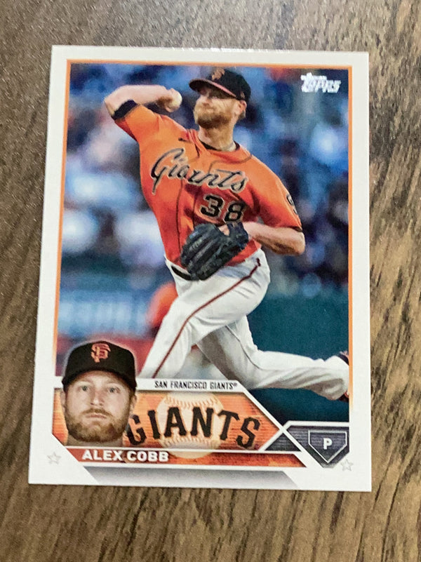 Alex Cobb San Francisco Giants MLB 2023 Topps 108 