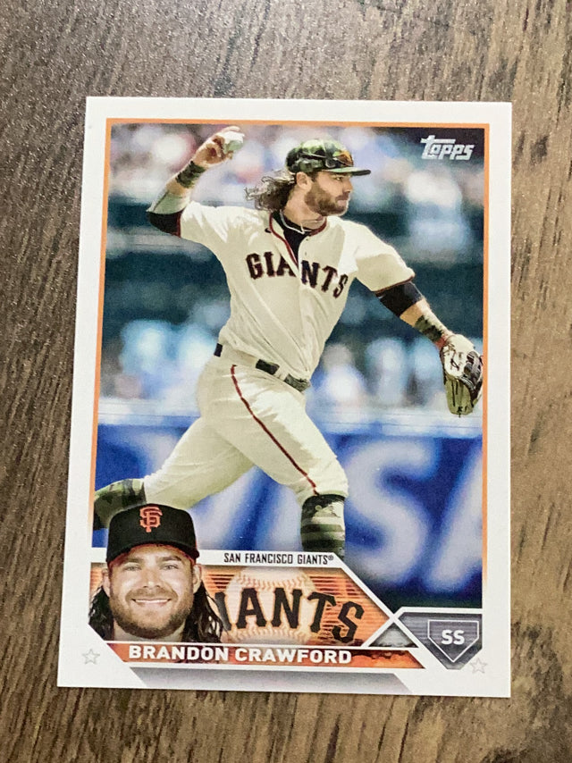 Brandon Crawford San Francisco Giants MLB 2023 Topps 66 