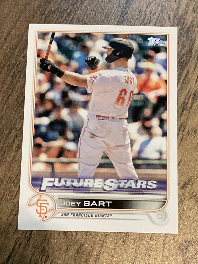 Joey Bart San Francisco Giants MLB 2022 Topps 434 FS