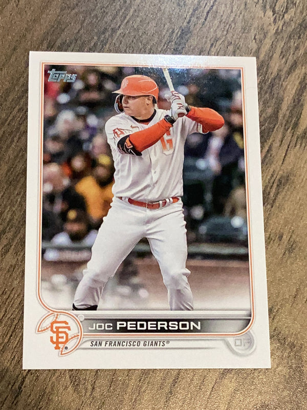 Joc Pederson San Francisco Giants MLB 2022 Topps Update US141 