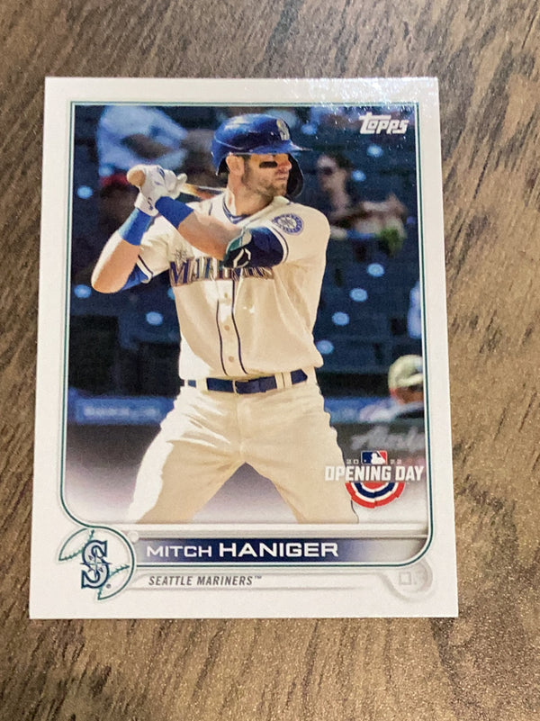 Mitch Haniger Seattle Mariners MLB 2022 Topps Opening Day 130 