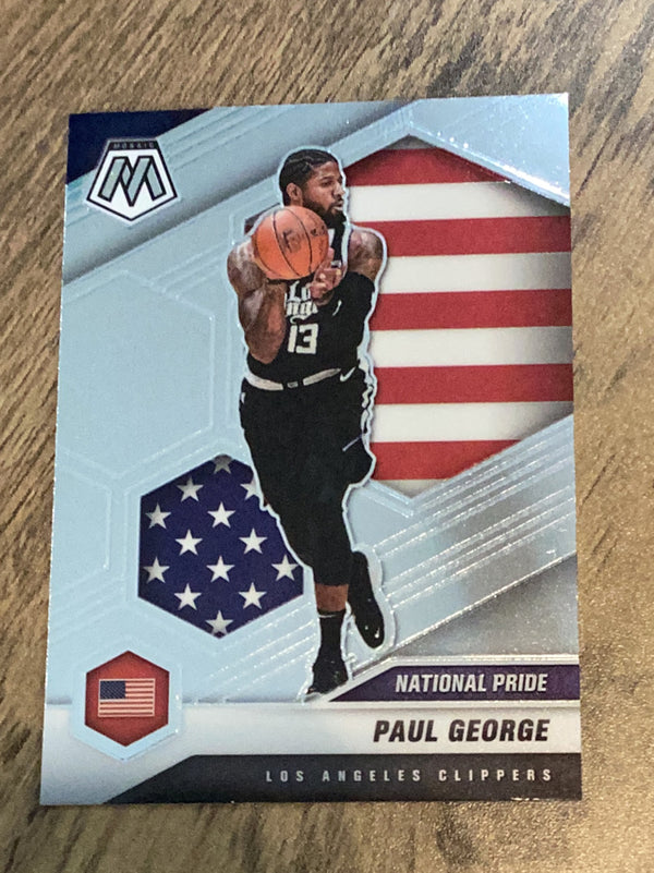 Paul George Los Angeles Clippers NBA 2020-21 Panini Mosaic 255 NP
