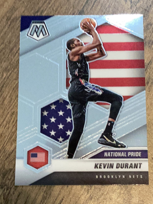 Kevin Durant Brooklyn Nets NBA 2020-21 Panini Mosaic 248 NP
