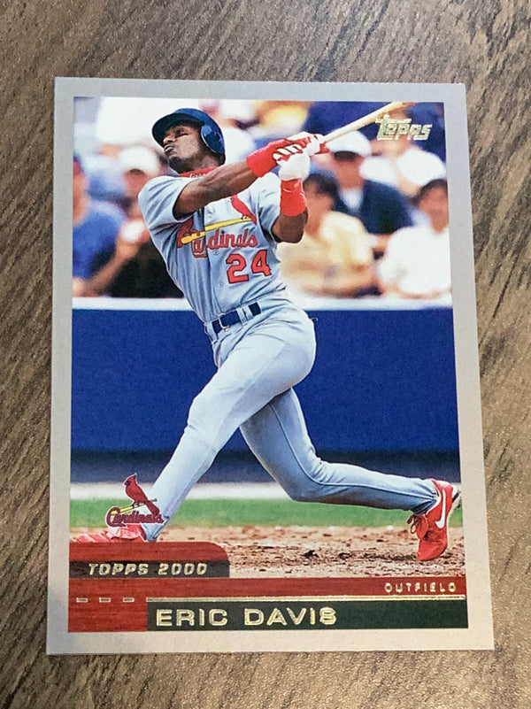 Eric Davis St. Louis Cardinals MLB 2000 Topps 190 