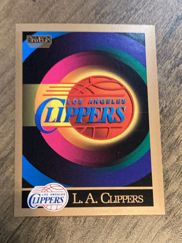 Los Angeles Clippers Los Angeles Clippers NBA 1990-91 SkyBox 339 TL, CL