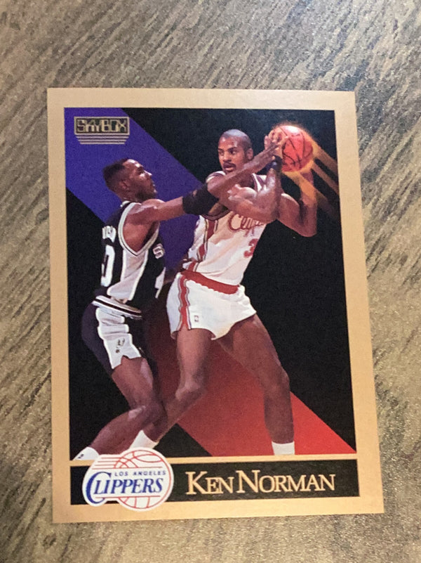 Ken Norman Los Angeles Clippers NBA 1990-91 SkyBox 131 