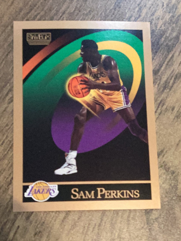 Sam Perkins Los Angeles Lakers NBA 1990-91 SkyBox 391 