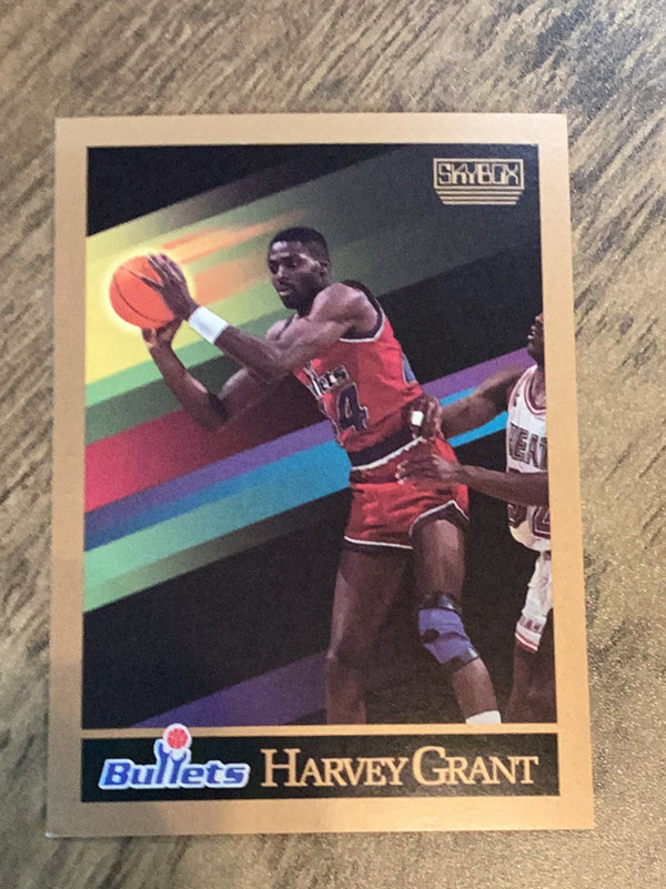 Harvey Grant Washington Bullets NBA 1990-91 SkyBox 288 