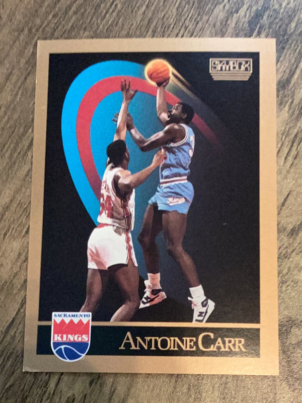 Antoine Carr Sacramento Kings NBA 1990-91 SkyBox 244a SP