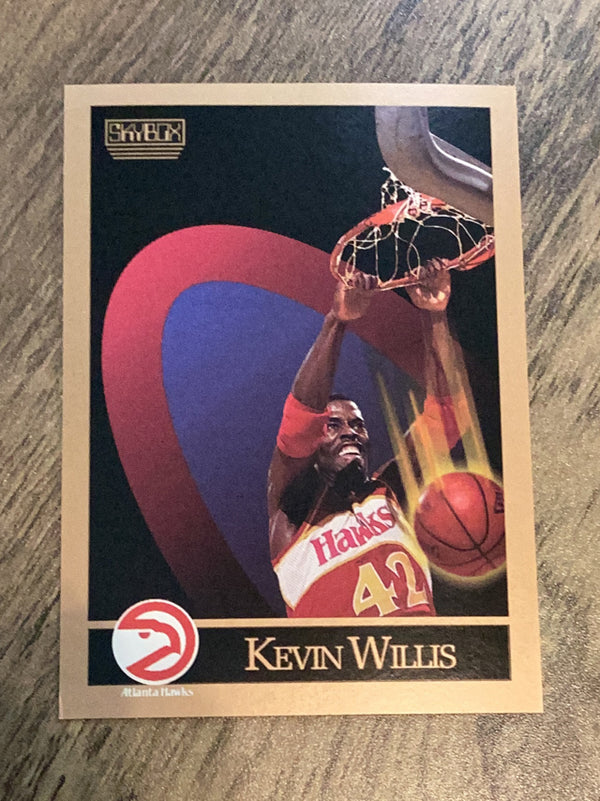 Kevin Willis Atlanta Hawks NBA 1990-91 SkyBox 12 
