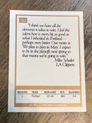 Mike Schuler Los Angeles Clippers NBA 1990-91 SkyBox 312 CO, RC Skybox