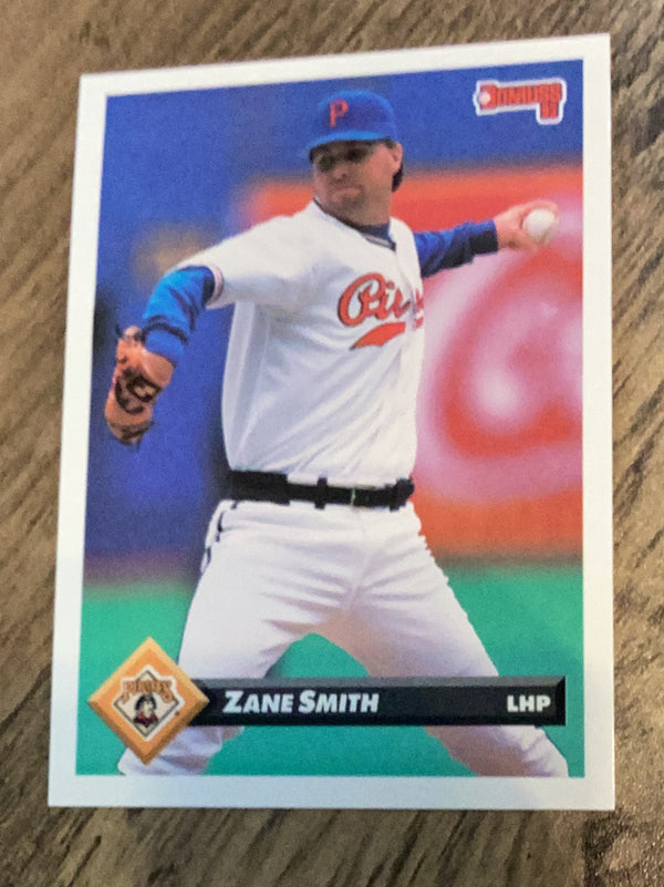 Zane Smith Pittsburgh Pirates MLB 1993 Donruss 94 