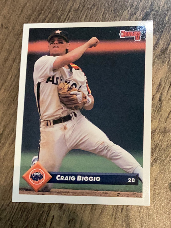 Craig Biggio Houston Astros MLB 1993 Donruss 84 
