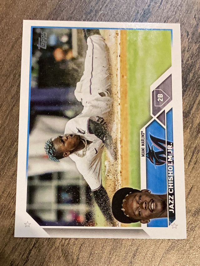 Jazz Chisholm Jr. Miami Marlins MLB 2023 Topps 172 