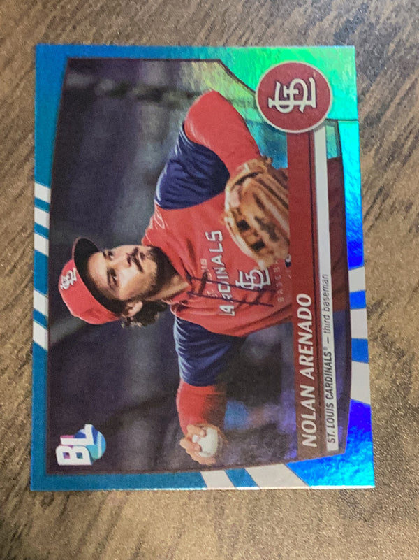 Nolan Arenado
Rare Blue Foil St. Louis Cardinals MLB 2023 Topps Big League 266 Rare Blue Foil