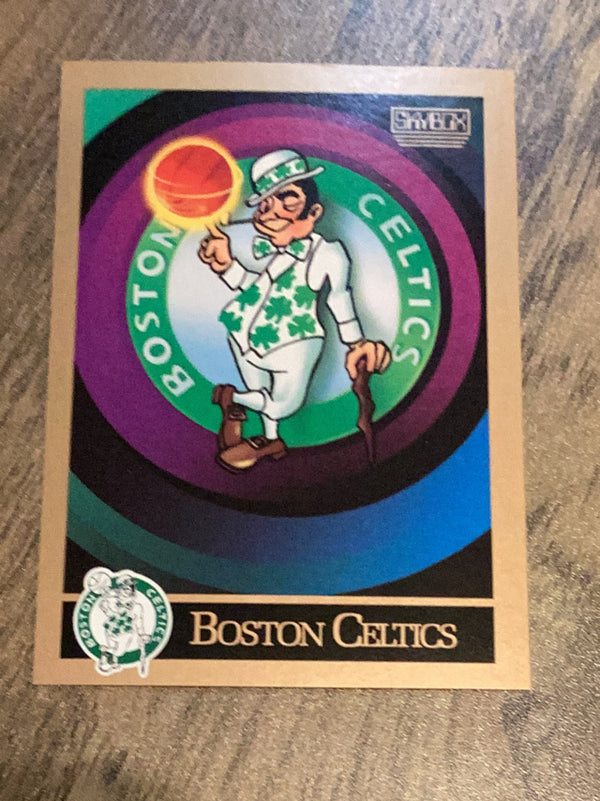 Boston Celtics Boston Celtics NBA 1990-91 SkyBox 329 TL, CL