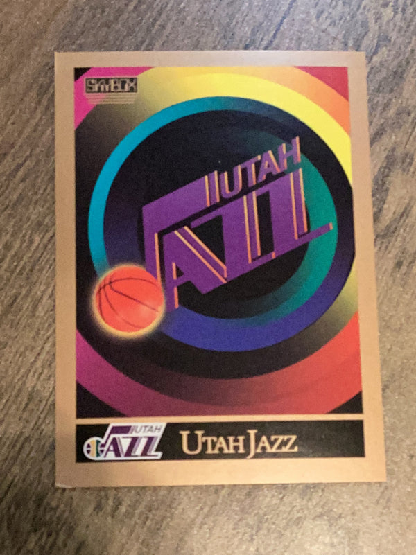 Utah Jazz Utah Jazz NBA 1990-91 SkyBox 353 TL, CL