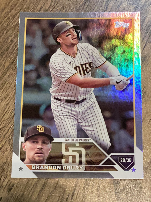 Brandon Drury San Diego Padres MLB 2023 Topps: Gold Foil 14 