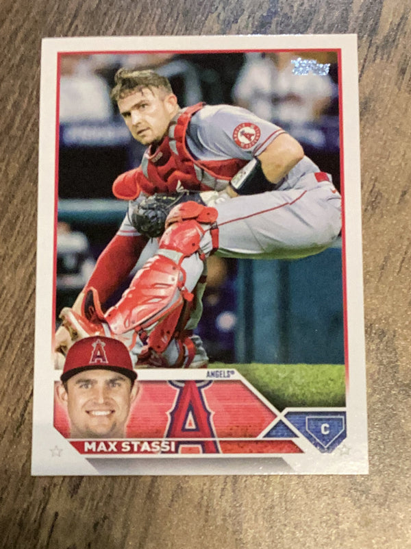 Max Stassi Los Angeles Angels MLB 2023 Topps 85 