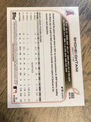 Shohei Ohtani Los Angeles Angels MLB 2022 Topps 660 BASE: Pitching Topps