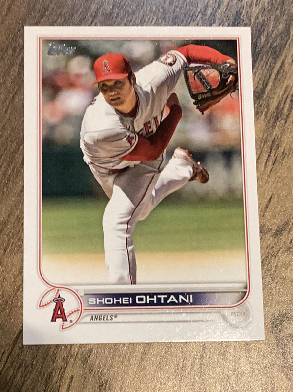 Shohei Ohtani Los Angeles Angels MLB 2022 Topps 660 BASE: Pitching