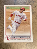 100 Career Home Runs (Shohei Ohtani) Los Angeles Angels MLB 2022 Topps Update US92 SH, CL,