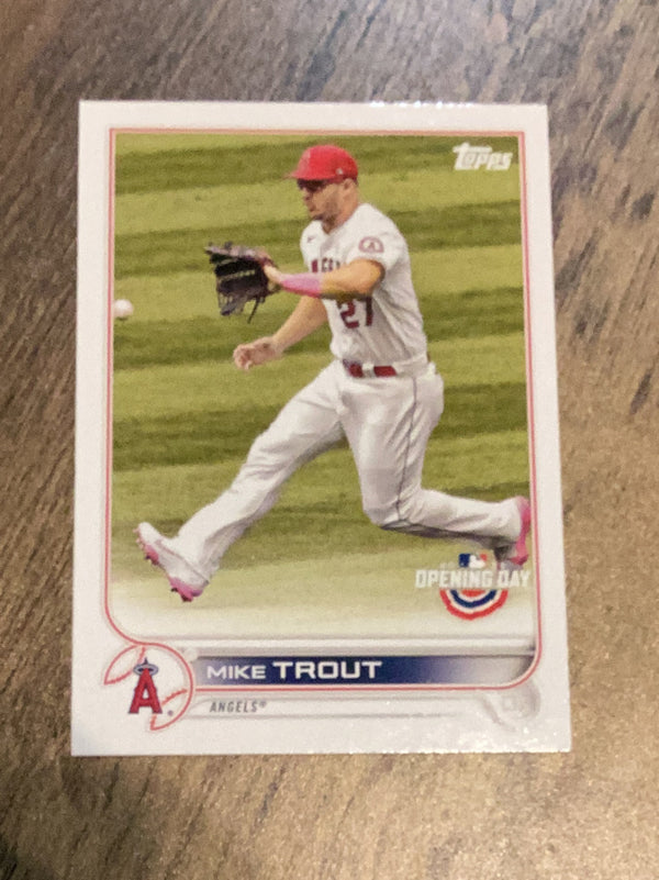 Mike Trout
BASE: Fielding Los Angeles Angels MLB 2022 Topps Opening Day 27 BASE: Fielding