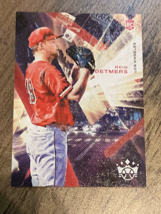 Reid Detmers Los Angeles Angels MLB 2022 Panini Diamond Kings 94 RC