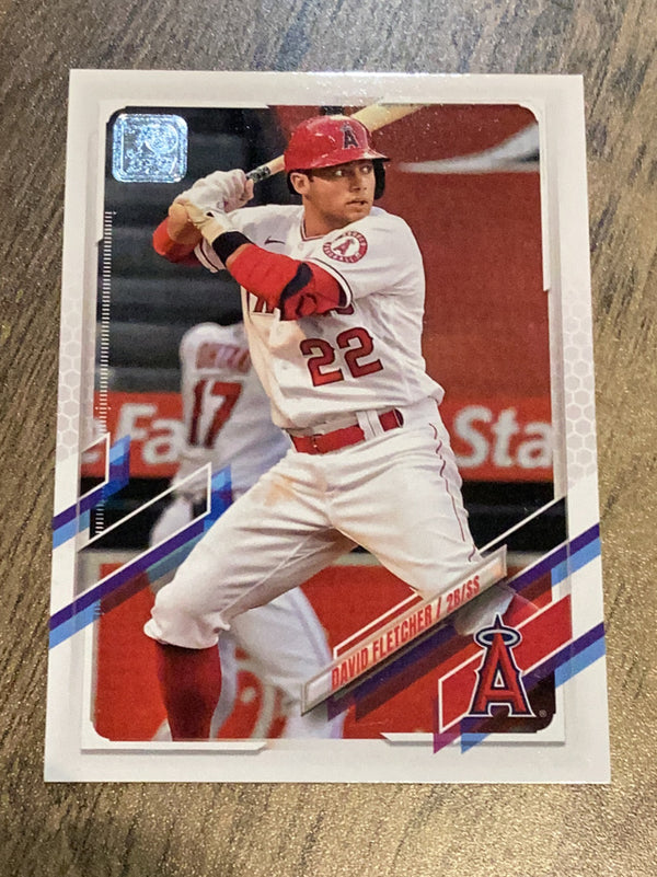 David Fletcher Los Angeles Angels MLB 2021 Topps 624 