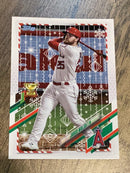 Jared Walsh Los Angeles Angels MLB 2021 Topps Holiday HW107 ASR