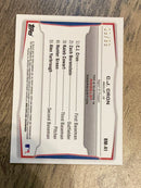 C.J. Cron Los Angeles Angels MLB 2014 Bowman - Chrome Bowman Scout Top 5 Mini Purple Refractors BM-A1 SN99 Bowman