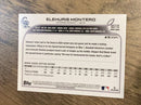 Elehuris Montero Colorado Rockies MLB 2022 Topps Update - Royal Blue US110 Topps