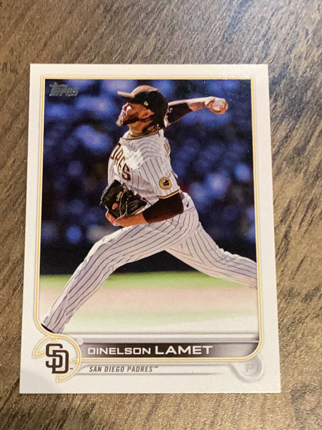 Dinelson Lamet San Diego Padres MLB 2022 Topps Update US18 