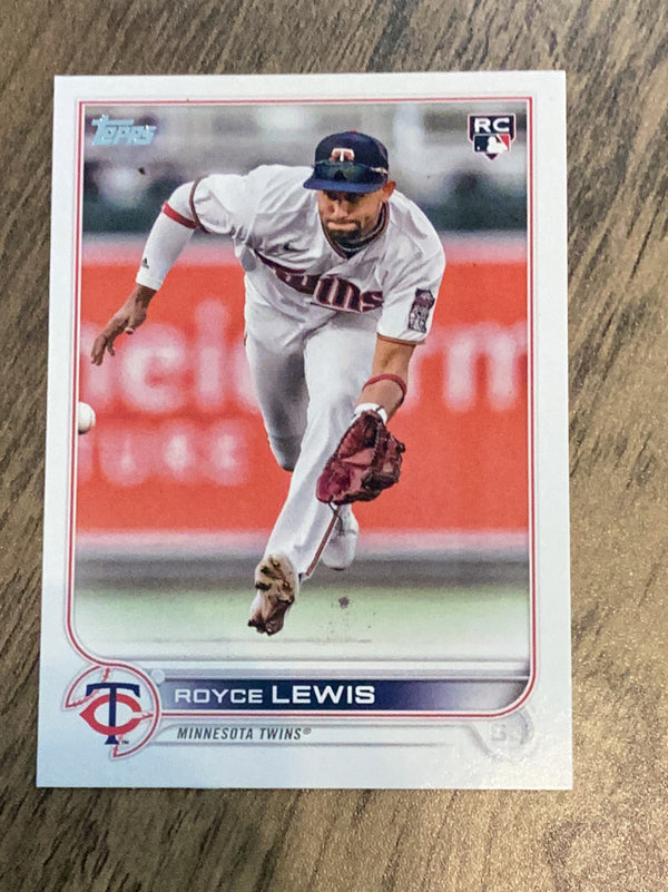 Royce Lewis Minnesota Twins MLB 2022 Topps Update US105 RC