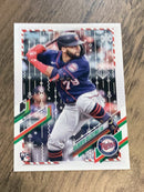 Gilberto Celestino Minnesota Twins MLB 2021 Topps Holiday HW193 RC