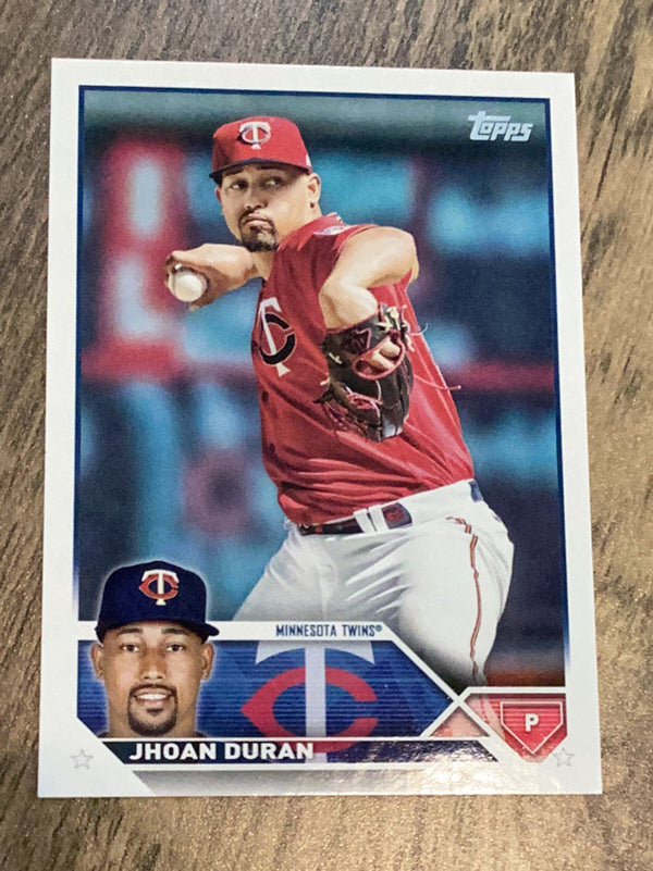 Jhoan Duran Minnesota Twins MLB 2023 Topps 218 