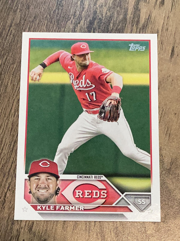 Kyle Farmer Cincinnati Reds MLB 2023 Topps 33 