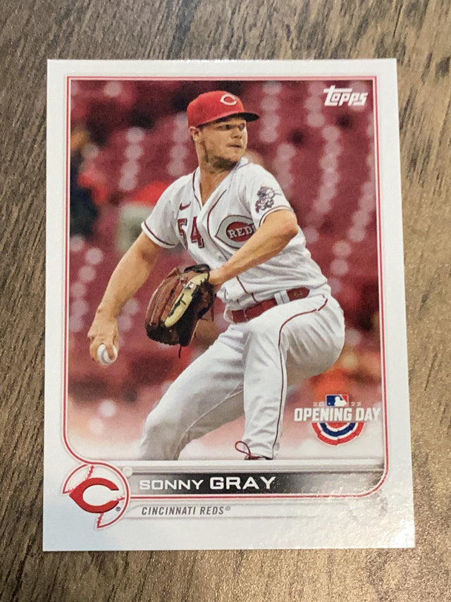 Sonny Gray Cincinnati Reds MLB 2022 Topps 45 