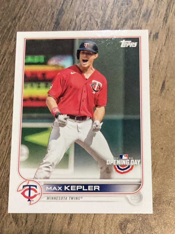 Max Kepler Minnesota Twins MLB 2022 Topps Opening Day 127 