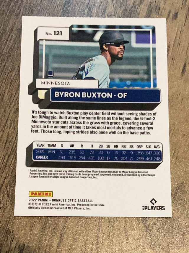 Byron Buxton Minnesota Twins MLB 2022 Donruss 111 Donruss